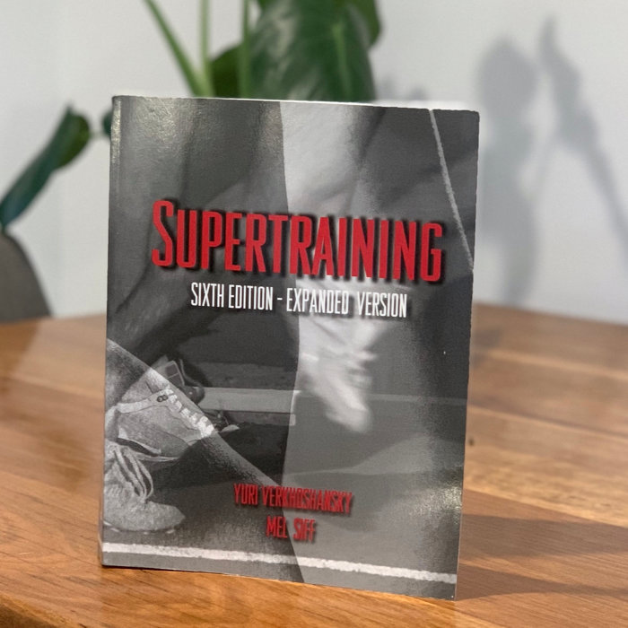 Cover of the Supertraining sixth edition book by Verkhoshansky and Siff